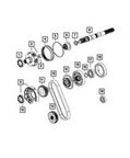 Mopar 68161362AB Transfer Case Sprocket - view 2