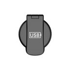 Mopar 68212468AA USB Connector Terminal - view 1