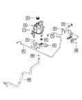 Mopar 68214933AC Engine Coolant Reservoir Hose - Lower - view 3