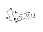 Mopar 68228480AA Engine Timing Cover Gasket Set - view 2