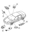 Mopar 68339336AB Air Bag Clockspring - view 4