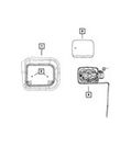 Mopar 68461182AA Fuel Filler Housing - view 3