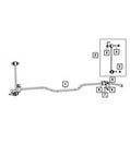 Mopar 68518248AB Suspension Stabilizer Bar Link Kit - Rear - view 3