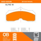 MPA Electrical 1000-0003M Disc Brake Pad Set - Front - view 5