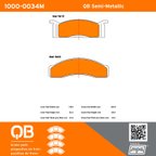 MPA Electrical 1000-0034M Disc Brake Pad Set - Front - view 5