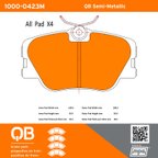 MPA Electrical 1000-0423M Disc Brake Pad Set - Front - view 5