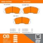 MPA Electrical 1000-0470C Disc Brake Pad Set - Front - view 5