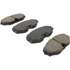 MPA Electrical 1000-0486C Disc Brake Pad Set - Front - view 2