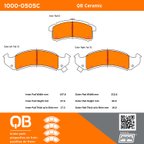 MPA Electrical 1000-0505C Disc Brake Pad Set - Front - view 5
