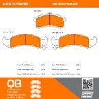 MPA Electrical 1000-0505M Disc Brake Pad Set - Front - view 5