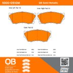 MPA Electrical 1000-0510M Disc Brake Pad Set - Front - view 5