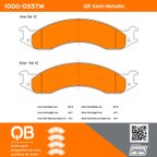 MPA Electrical 1000-0557M Disc Brake Pad Set - Front - view 5
