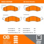 MPA Electrical 1000-0576M Disc Brake Pad Set - Front - view 5