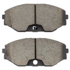 MPA Electrical 1000-0587C Disc Brake Pad Set - Front - view 1