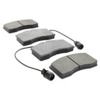 MPA Electrical 1000-0594AM Disc Brake Pad Set - Front - view 2
