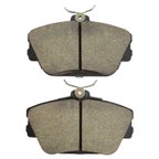 MPA Electrical 1000-0598M Disc Brake Pad Set - Front - view 1