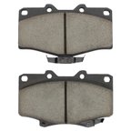 MPA Electrical 1000-0611C Disc Brake Pad Set - Front - view 1