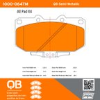 MPA Electrical 1000-0647M Disc Brake Pad Set - Front - view 5