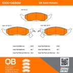 MPA Electrical 1000-0650M Disc Brake Pad Set - Front - view 5