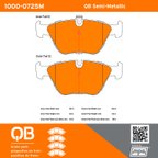 MPA Electrical 1000-0725M Disc Brake Pad Set - Front - view 5