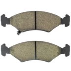 MPA Electrical 1000-0766C Disc Brake Pad Set - Rear - view 1