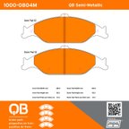MPA Electrical 1000-0804M Disc Brake Pad Set - Front - view 5