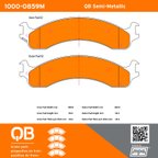 MPA Electrical 1000-0859M Disc Brake Pad Set - Front - view 5