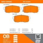 MPA Electrical 1000-0900C Disc Brake Pad Set - Rear - view 5