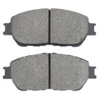MPA Electrical 1000-0906AM Disc Brake Pad Set - Front - view 1