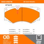 MPA Electrical 1000-0927M Disc Brake Pad Set - Front - view 5