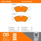 MPA Electrical 1000-1006M Disc Brake Pad Set - Rear - view 5