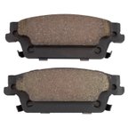 MPA Electrical 1000-1020M Disc Brake Pad Set - Rear - view 1