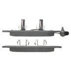 MPA Electrical 1000-1024M Disc Brake Pad Set - Front - view 3