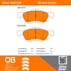 MPA Electrical 1000-1047AM Disc Brake Pad Set - Front - view 5