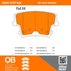 MPA Electrical 1000-1057AM Disc Brake Pad Set - Rear - view 5
