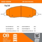 MPA Electrical 1000-1081M Disc Brake Pad Set - Front - view 5