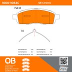 MPA Electrical 1000-1083C Disc Brake Pad Set - Front - view 5