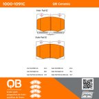 MPA Electrical 1000-1091C Disc Brake Pad Set - Front - view 5
