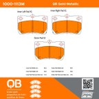 MPA Electrical 1000-1113M Disc Brake Pad Set - Rear - view 5