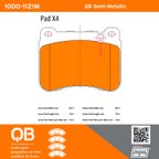 MPA Electrical 1000-1121M Disc Brake Pad Set - Front - view 5