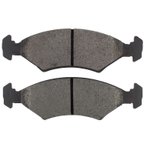 MPA Electrical 1000-1140M Disc Brake Pad Set - Front - view 1