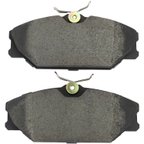 MPA Electrical 1000-1145M Disc Brake Pad Set - Front - view 1