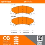 MPA Electrical 1000-1159C Disc Brake Pad Set - Front - view 5