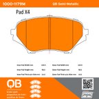 MPA Electrical 1000-1179M Disc Brake Pad Set - Front - view 5