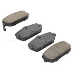 MPA Electrical 1000-1180M Disc Brake Pad Set - Rear - view 2