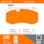 MPA Electrical 1000-1223M Disc Brake Pad Set - Front - view 5