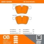 MPA Electrical 1000-1240M Disc Brake Pad Set - Front - view 5