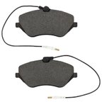 MPA Electrical 1000-1245M Disc Brake Pad Set - Front - view 1
