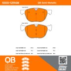 MPA Electrical 1000-1294M Disc Brake Pad Set - Front - view 5