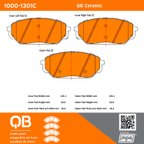 MPA Electrical 1000-1301C Disc Brake Pad Set - Front - view 5